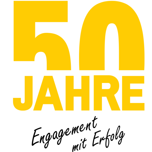 Logo_50 Jahre_mit Schriftzug Logo_50 Jahre_mit Schriftzug